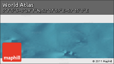 Satellite Panoramic Map of the Area around 0° 10' 31" N, 52° 46' 29" E