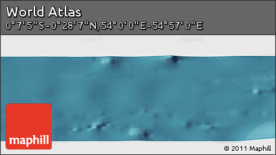 Satellite Panoramic Map of the Area around 0° 10' 31" N, 54° 28' 30" E