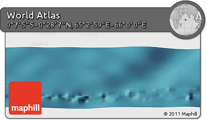 Satellite Panoramic Map of the Area around 0° 10' 31" N, 65° 31' 30" E