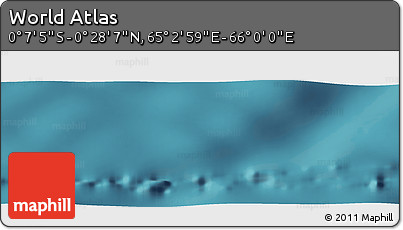 Satellite Panoramic Map of the Area around 0° 10' 31" N, 65° 31' 30" E
