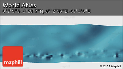 Satellite Panoramic Map of the Area around 0° 10' 31" N, 65° 31' 30" E