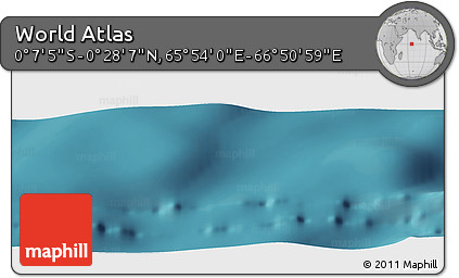 Satellite Panoramic Map of the Area around 0° 10' 31" N, 66° 22' 30" E