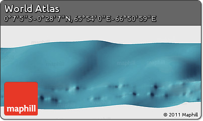 Satellite Panoramic Map of the Area around 0° 10' 31" N, 66° 22' 30" E