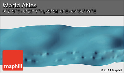 Satellite Panoramic Map of the Area around 0° 10' 31" N, 66° 22' 30" E