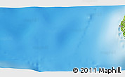 Physical 3D Map of the area around 0° 10' 31" N, 6° 1' 30" E