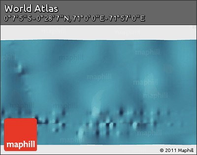 Satellite 3D Map of the Area around 0° 10' 31" N, 71° 28' 29" E