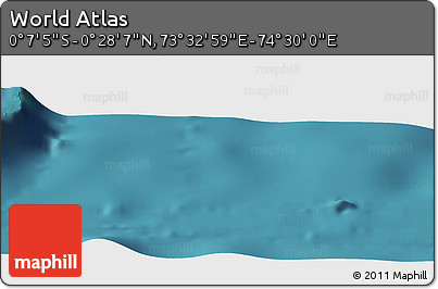 Satellite Panoramic Map of the Area around 0° 10' 31" N, 74° 1' 30" E