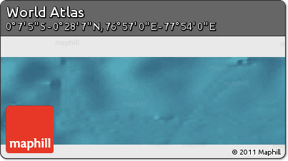 Satellite Panoramic Map of the Area around 0° 10' 31" N, 77° 25' 30" E