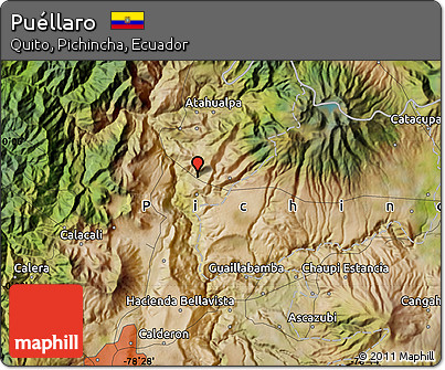 Satellite Map of Puéllaro