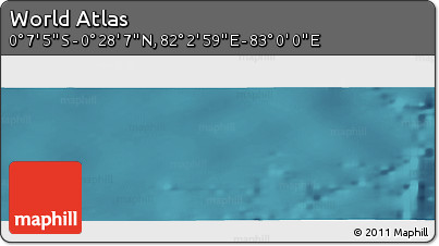 Satellite Panoramic Map of the Area around 0° 10' 31" N, 82° 31' 30" E