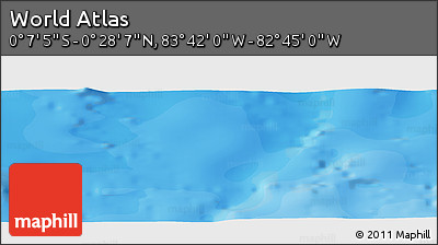 Political Panoramic Map of the Area around 0° 10' 31" N, 83° 13' 29" W