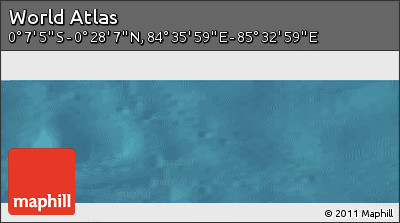 Satellite Panoramic Map of the Area around 0° 10' 31" N, 85° 4' 29" E