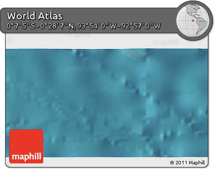 Satellite 3D Map of the Area around 0° 10' 31" N, 93° 25' 30" W