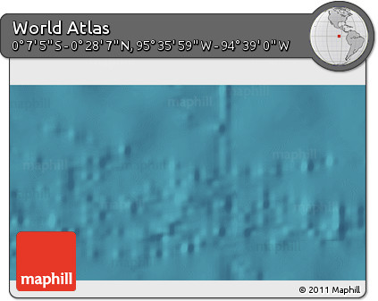 Satellite 3D Map of the Area around 0° 10' 31" N, 95° 7' 30" W