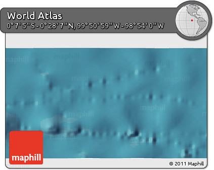 Satellite 3D Map of the Area around 0° 10' 31" N, 99° 22' 30" W