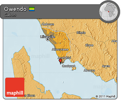 Political Map of Owendo