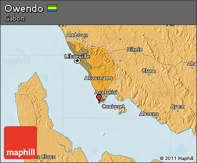 Political Map of Owendo