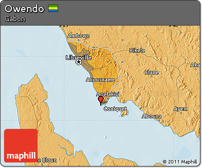 Political Map of Owendo