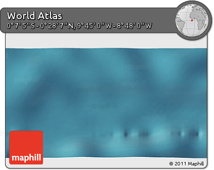 Satellite 3D Map of the Area around 0° 10' 31" N, 9° 16' 30" W