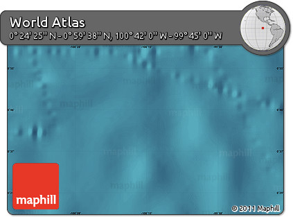 Satellite Map of the Area around 0° 42' 2" N, 100° 13' 29" W