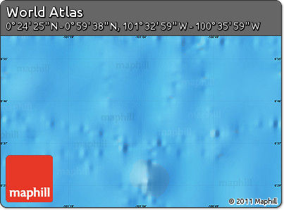 Physical Map of the Area around 0°&nbsp;42'&nbsp;2"&nbsp;N,&nbsp;101°&nbsp;4'&nbsp;29"&nbsp;W