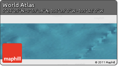 Satellite Panoramic Map of the Area around 0° 42' 2" N, 106° 10' 30" W