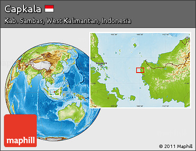 Physical Location Map of Capkala