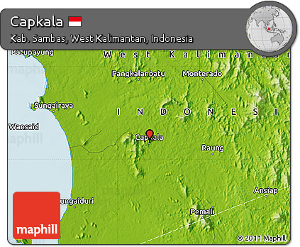 Physical Map of Capkala