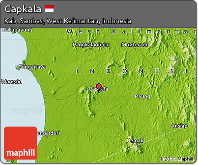 Physical Map of Capkala