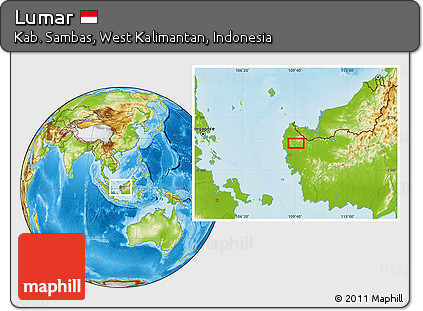 Physical Location Map of Lumar