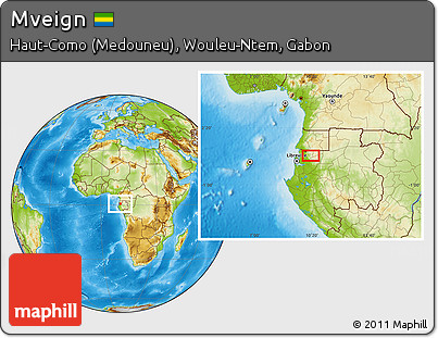 Physical Location Map of Mveign