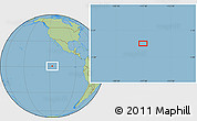 Savanna Style Location Map of the area around 0° 42' 2" N, 117° 13' 29" W
