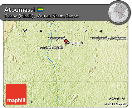 Physical Map of Atoumassi