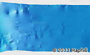 Physical 3D Map of the area around 0° 42' 2" N, 149° 40' 30" E