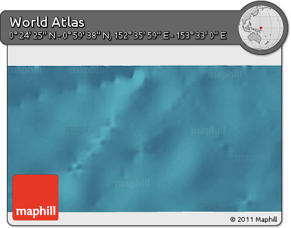 Satellite 3D Map of the Area around 0° 42' 2" N, 153° 4' 29" E