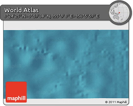 Satellite 3D Map of the Area around 0° 42' 2" N, 155° 37' 30" E