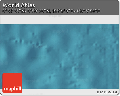 Satellite 3D Map of the Area around 0° 42' 2" N, 155° 37' 30" E