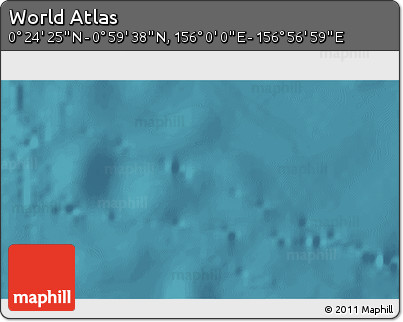 Satellite 3D Map of the Area around 0° 42' 2" N, 156° 28' 29" E