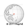 Outline Map of the Area around 0° 42' 2" N, 157° 19' 29" E, rectangular outline