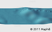 Satellite Panoramic Map of the area around 0° 42' 2" N, 157° 10' 30" W