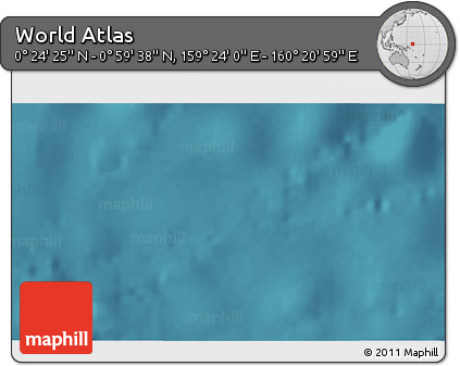 Satellite 3D Map of the Area around 0° 42' 2" N, 159° 52' 30" E