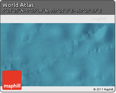 Satellite 3D Map of the Area around 0° 42' 2" N, 159° 52' 30" E