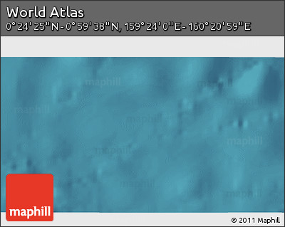 Satellite 3D Map of the Area around 0° 42' 2" N, 159° 52' 30" E