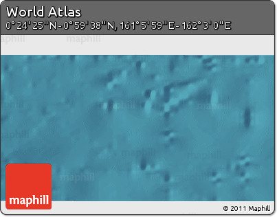 Satellite 3D Map of the Area around 0° 42' 2" N, 161° 34' 29" E