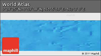 Physical Panoramic Map of the Area around 0° 42' 2" N, 161° 34' 29" E