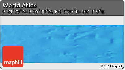 Physical Panoramic Map of the Area around 0° 42' 2" N, 161° 34' 29" E