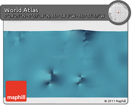 Satellite 3D Map of the Area around 0° 42' 2" N, 161° 25' 30" W