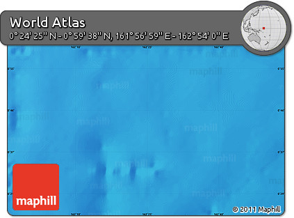 Physical Map of the Area around 0° 42' 2" N, 162° 25' 30" E