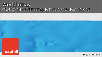 Physical Panoramic Map of the Area around 0° 42' 2" N, 162° 25' 30" E