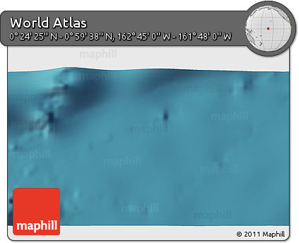 Satellite 3D Map of the Area around 0° 42' 2" N, 162° 16' 30" W